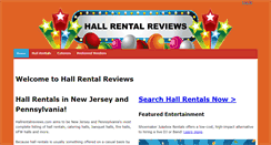 Desktop Screenshot of hallrentalreviews.com